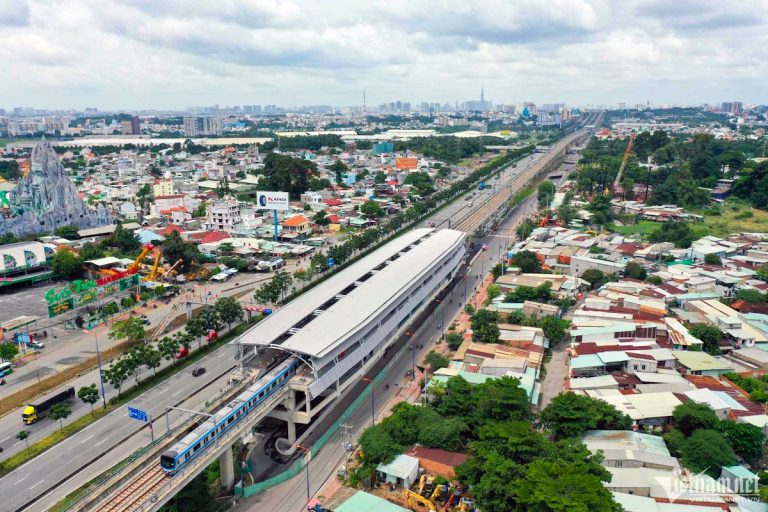 ‘Ăn theo’ đường Vành đai 2, metro, giá nhà đất nóng lên